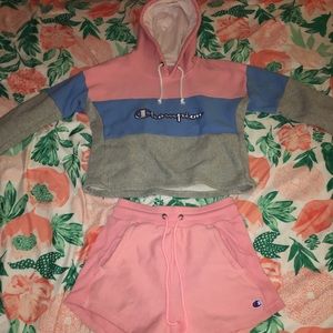 Champion Reverse Weave Hoodie Set